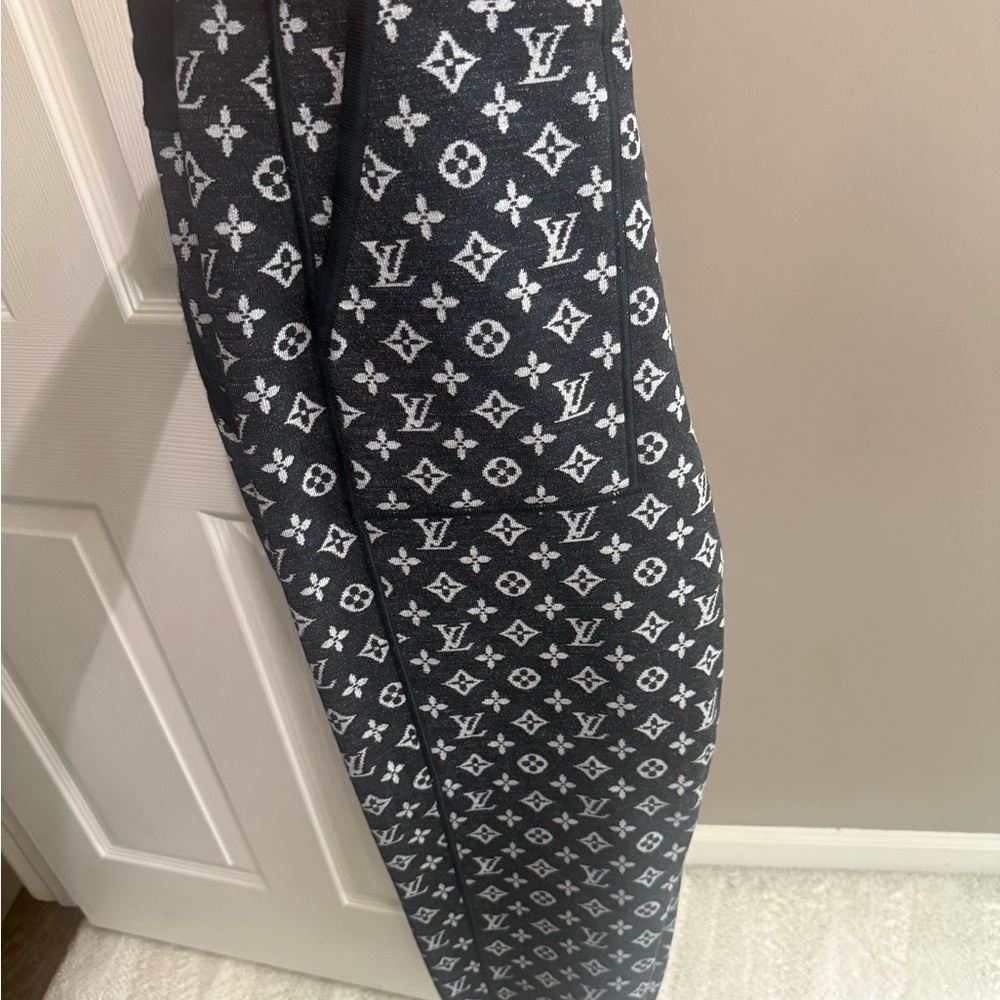 Louis Vuitton Black Reversible Sweatpants/joggers
